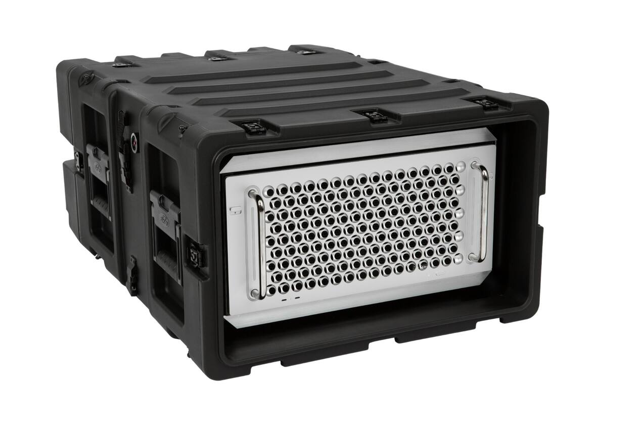SKB - 3RS Serie - 5U Nicht-Herausnehmbares Shock Rack - Schwarz - 24-Zoll Tief