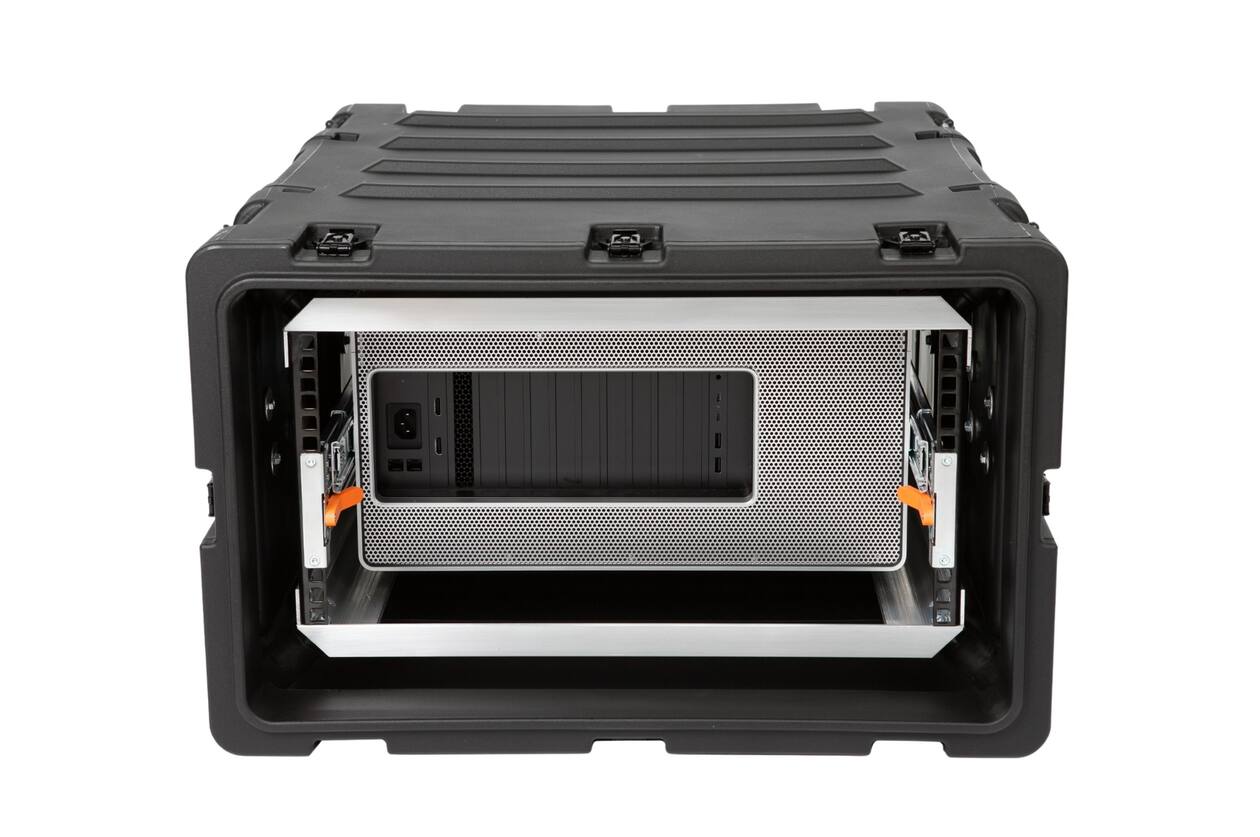 SKB - 3RS Serie - 5U Nicht-Herausnehmbares Shock Rack - Schwarz - 24-Zoll Tief