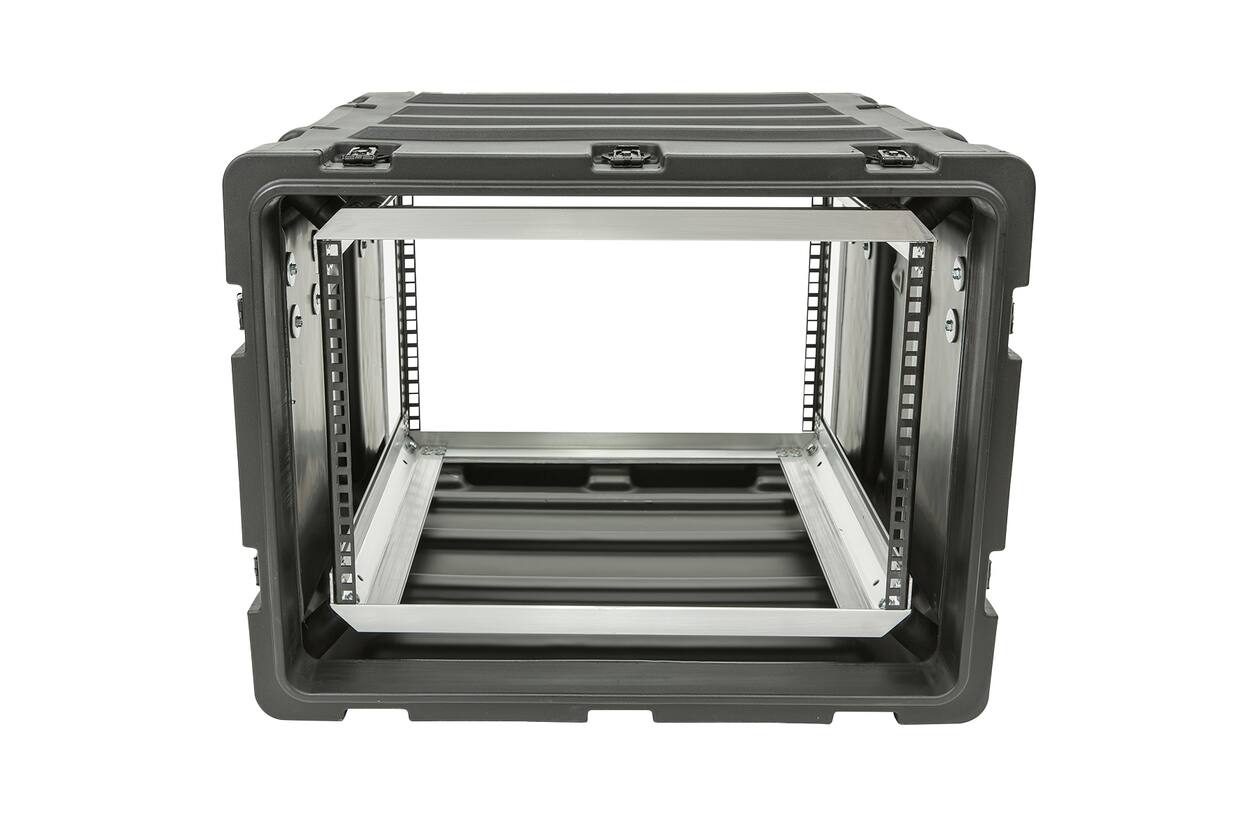 SKB - 3RS Serie - 7U Nicht-Herausnehmbares Shock Rack - Schwarz - 20-Zoll Tief