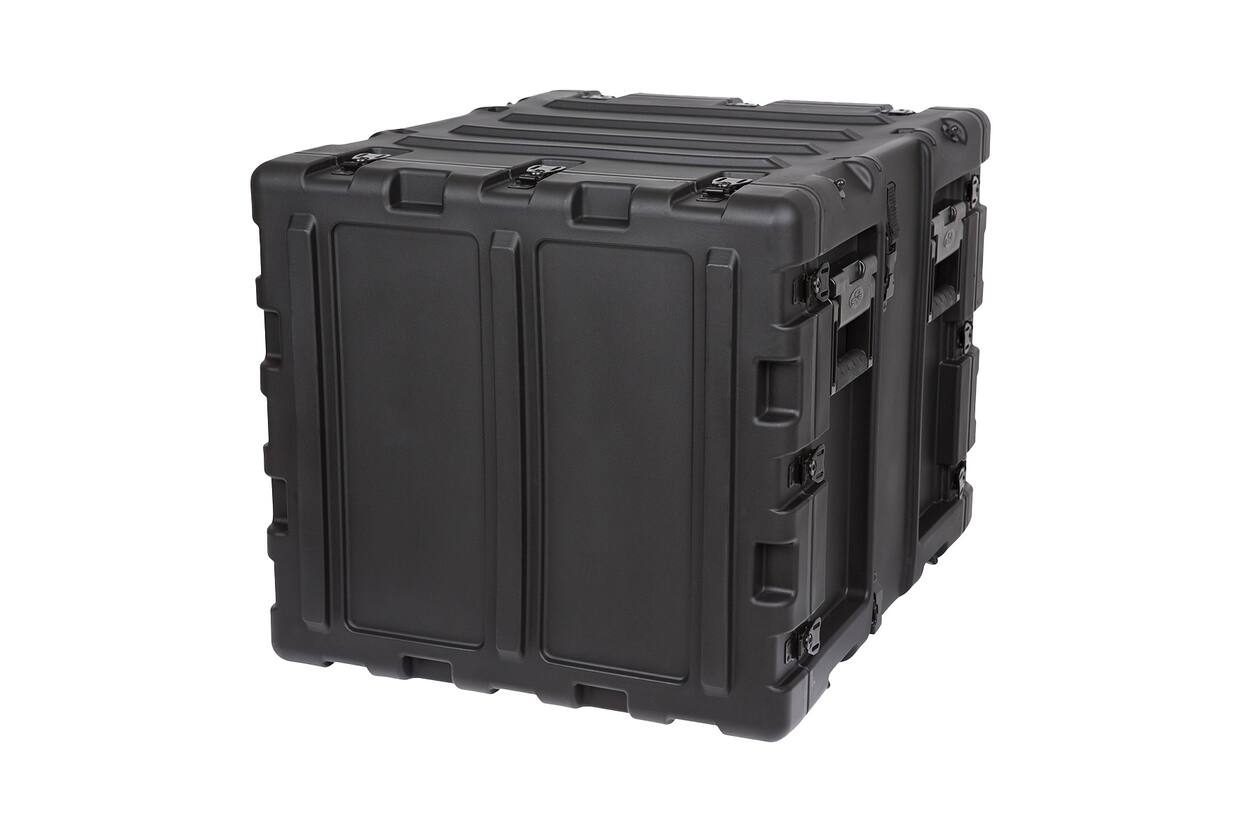 SKB - 3RS Serie - 9U Nicht-Herausnehmbares Shock Rack - Schwarz - 20-Zoll Tief