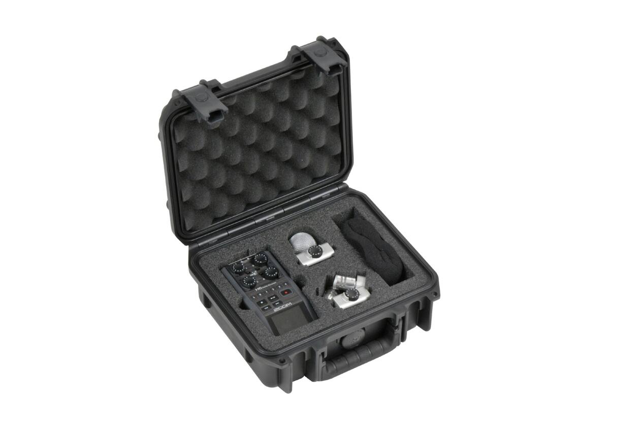 SKB - iSeries 0907-4 - Wasserdichter Koffer - Schwarz - Zoom H6 Recorder Einlage