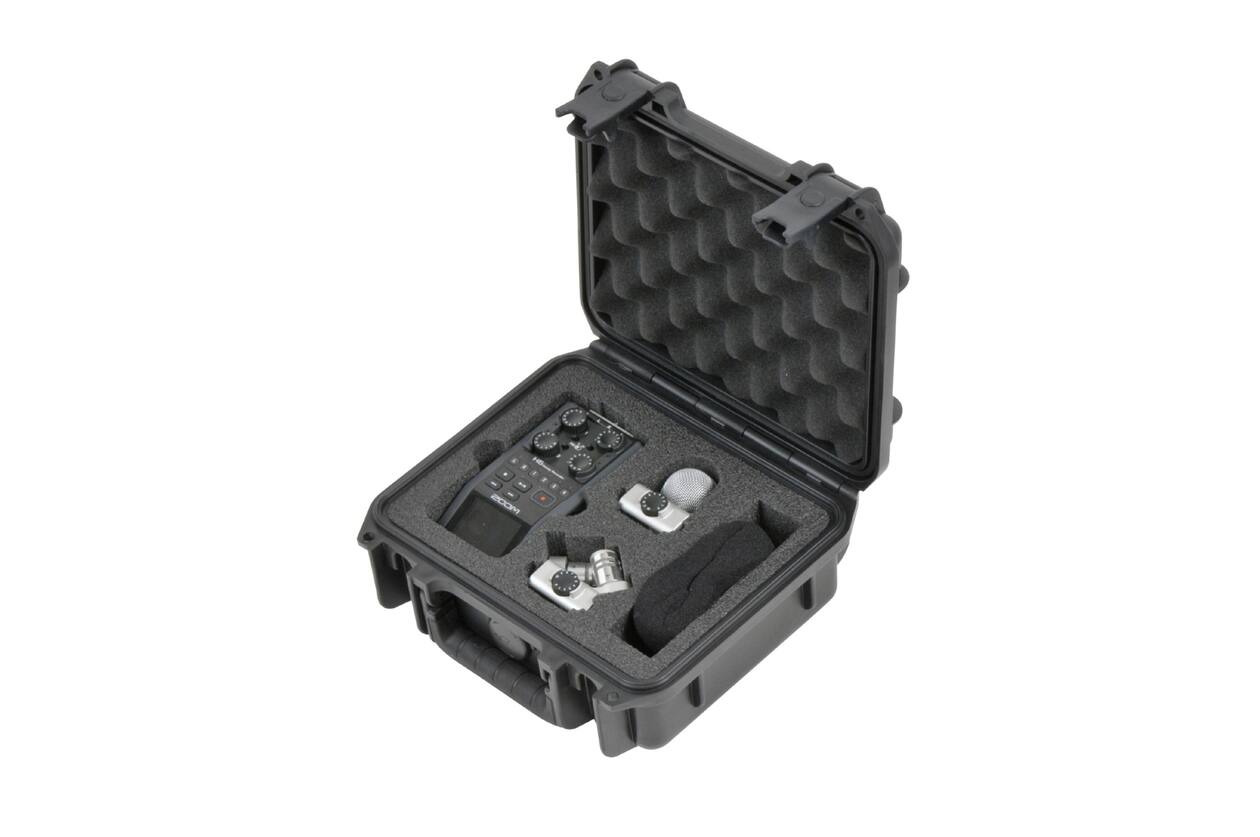 SKB - iSeries 0907-4 - Wasserdichter Koffer - Schwarz - Zoom H6 Recorder Einlage
