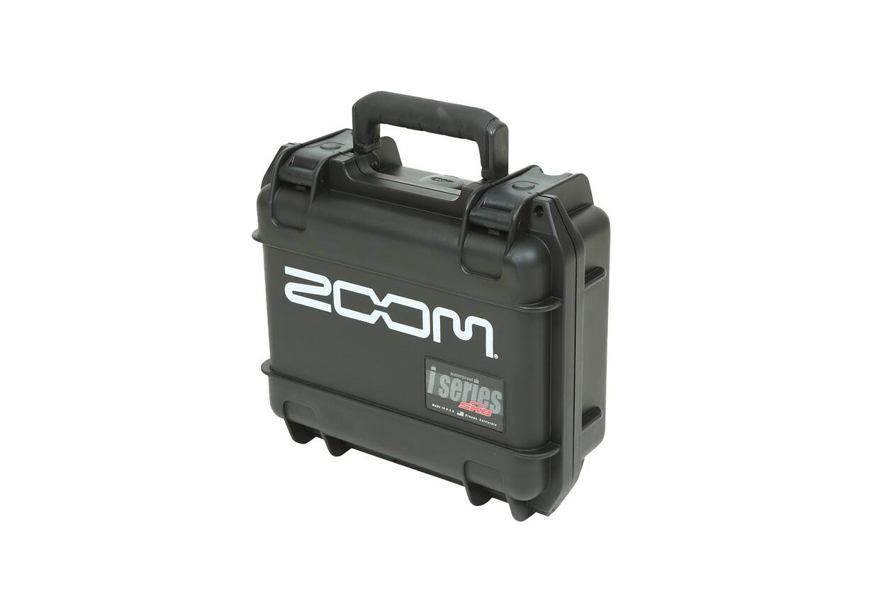 SKB - iSeries 0907-4 - Wasserdichter Koffer - Schwarz - Zoom H6 Recorder Einlage