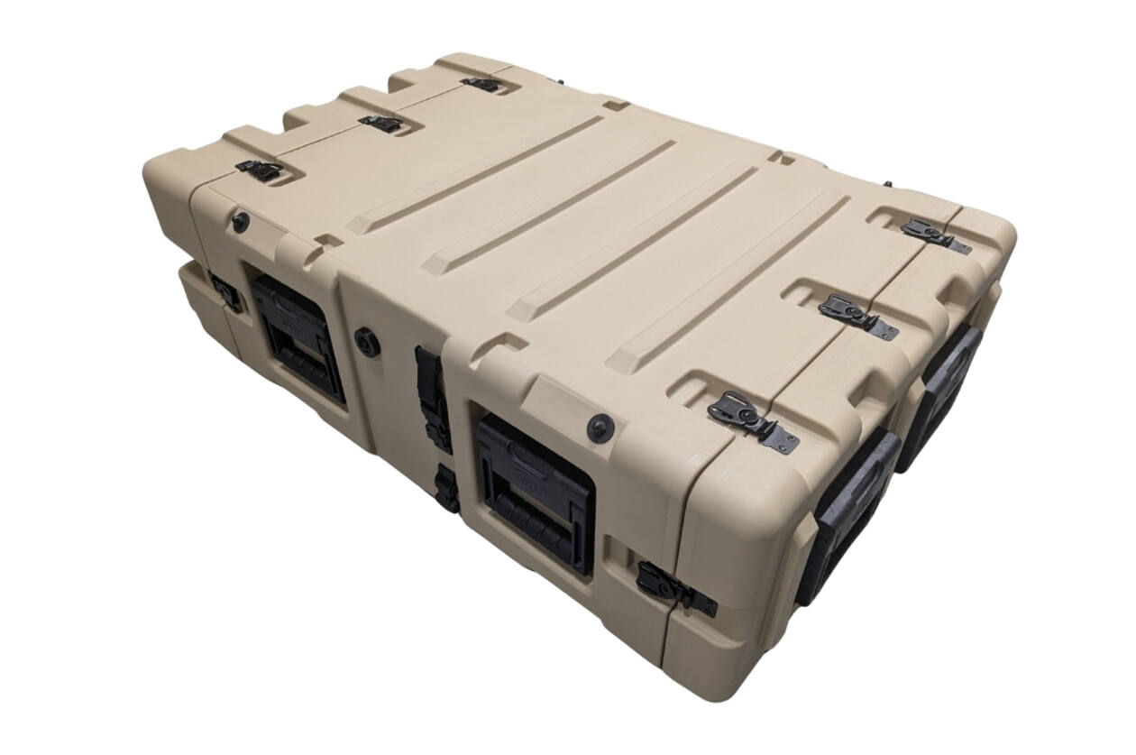 SKB - 3RR Serie - 3U Herausnehmbares Shock Rack - Beige - 24-Zoll Tief