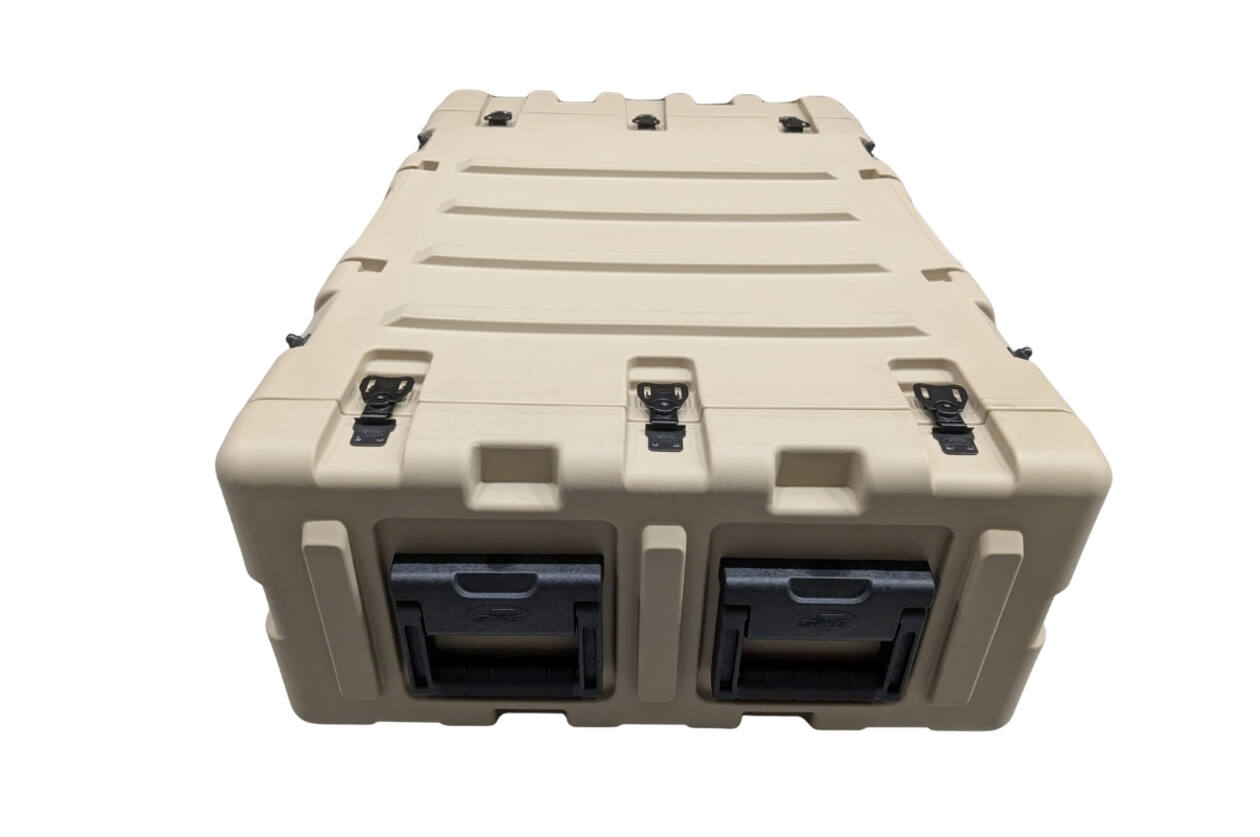 SKB - 3RR Serie - 3U Herausnehmbares Shock Rack - Beige - 24-Zoll Tief