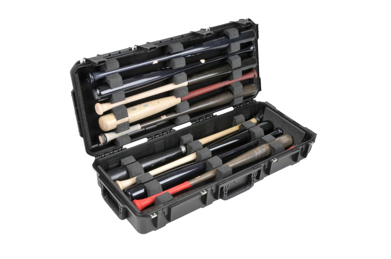 SKB - iSeries 3I-3614-6-003 - Wasserdichter Koffer - Schwarz - Inlay für 10 Baseballschläger