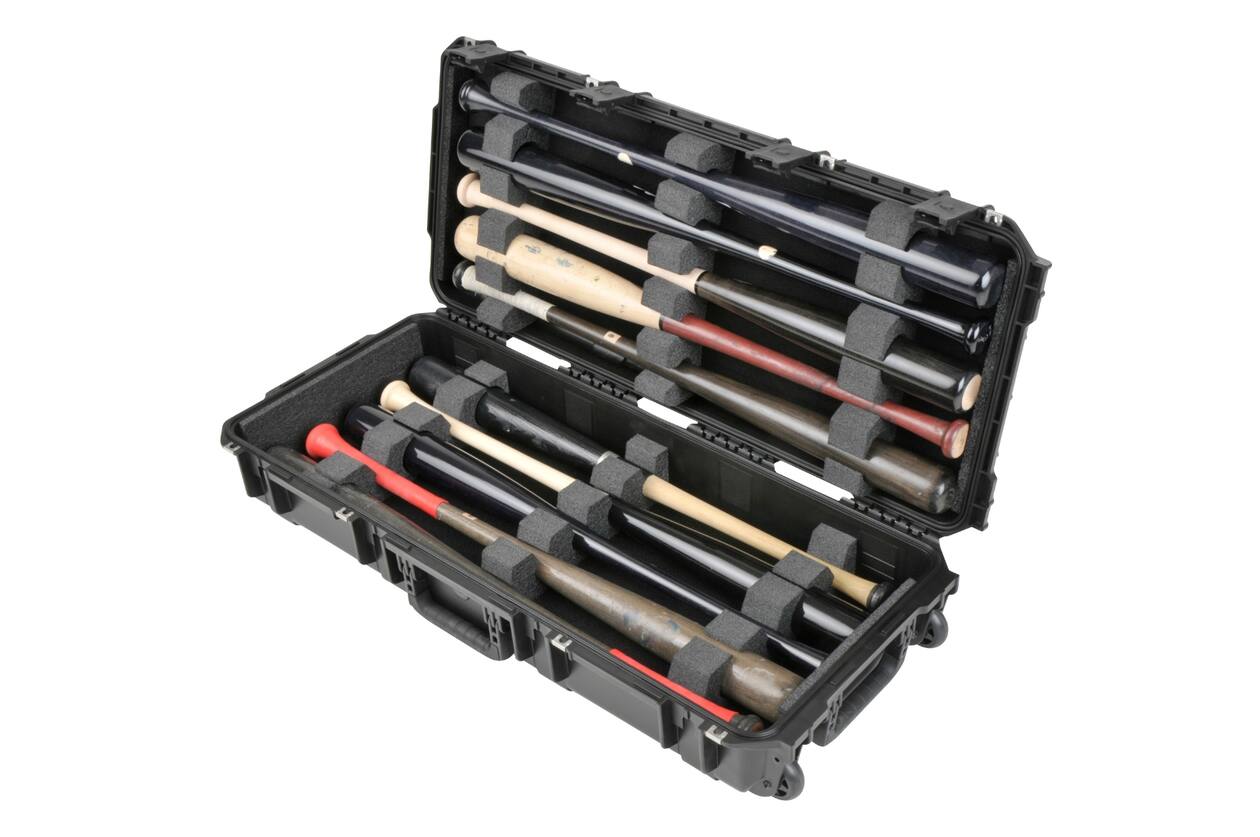 SKB - iSeries 3I-3614-6-003 - Wasserdichter Koffer - Schwarz - Inlay für 10 Baseballschläger
