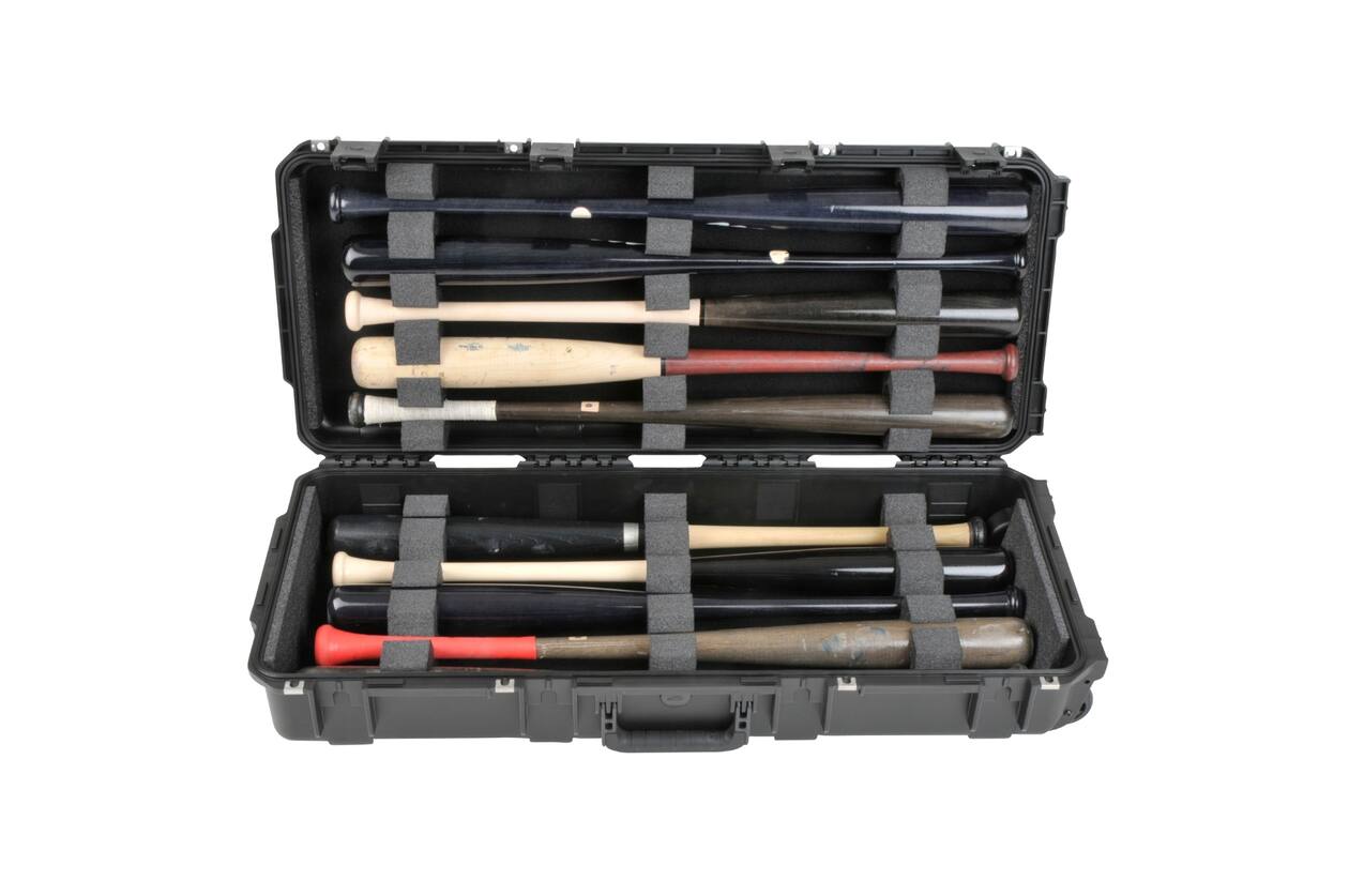SKB - iSeries 3I-3614-6-003 - Wasserdichter Koffer - Schwarz - Inlay für 10 Baseballschläger