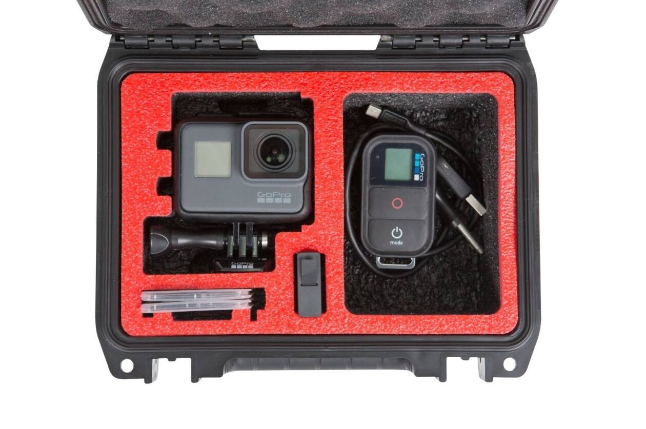 SKB - iSeries 0705-3 - Wasserdichter Koffer - Schwarz - GoPro Einlage