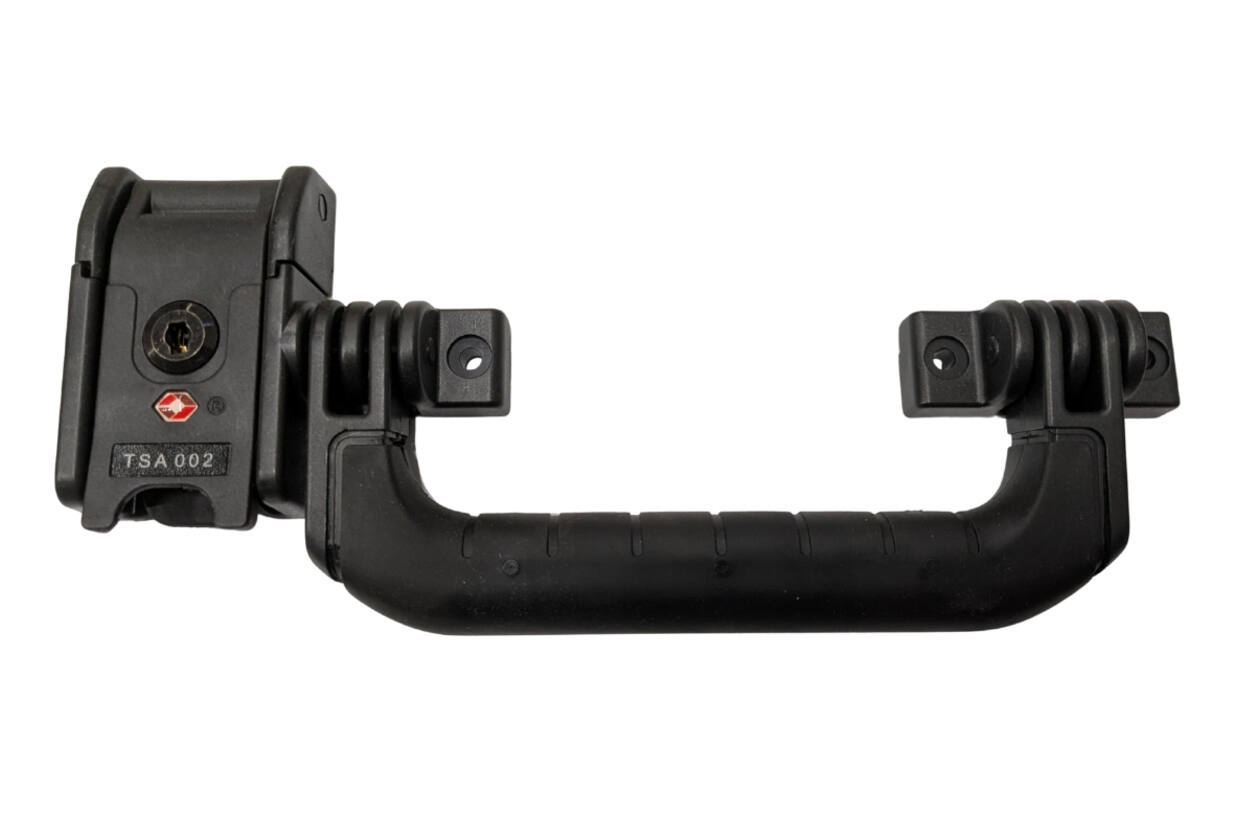 SKB - Zubehör - Injektionsgeformter 17 cm Griff mit Kleinem Montiertem Riegel auf der Linken Seite