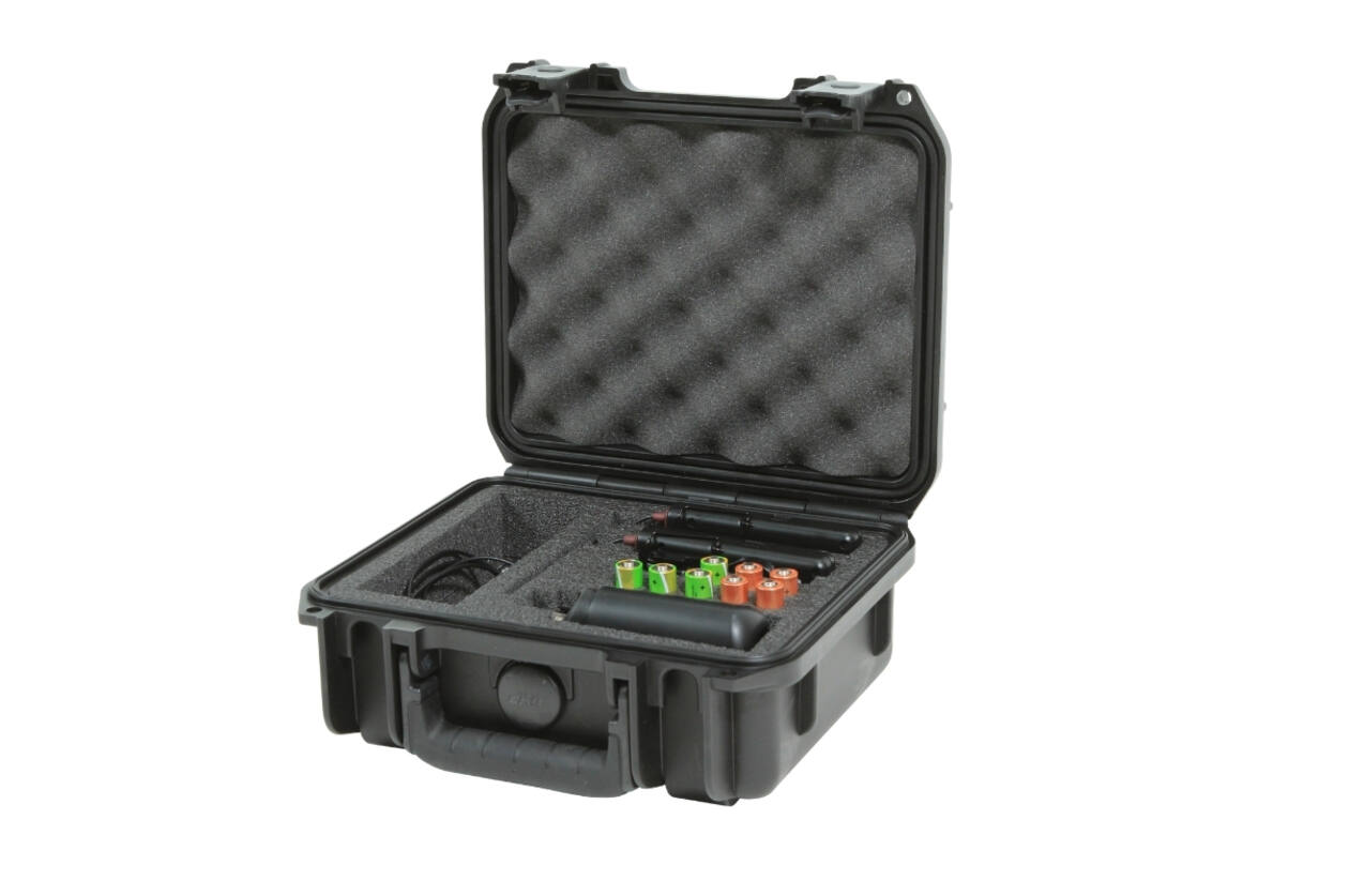 SKB – iSeries – Wasserdichter Koffer – Schwarz – Shure FP Wireless Inlay