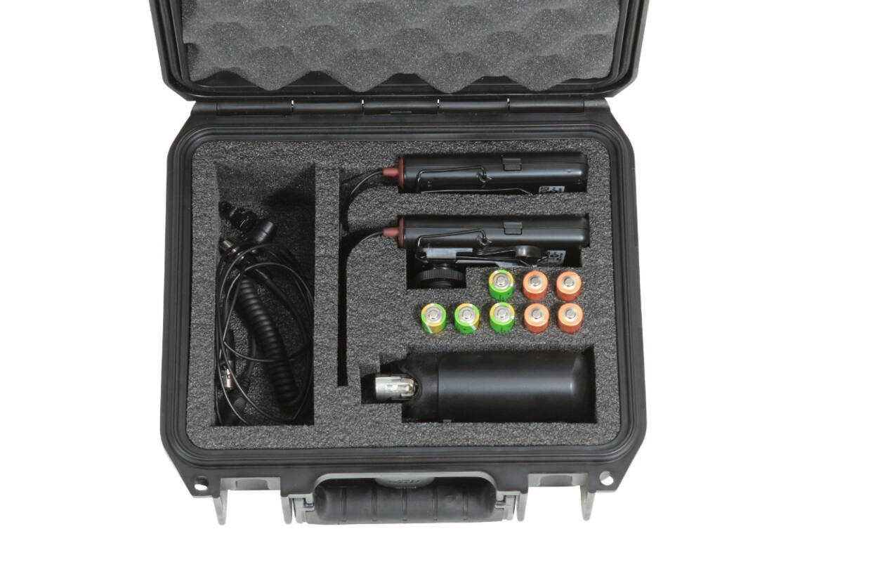 SKB – iSeries – Wasserdichter Koffer – Schwarz – Shure FP Wireless Inlay