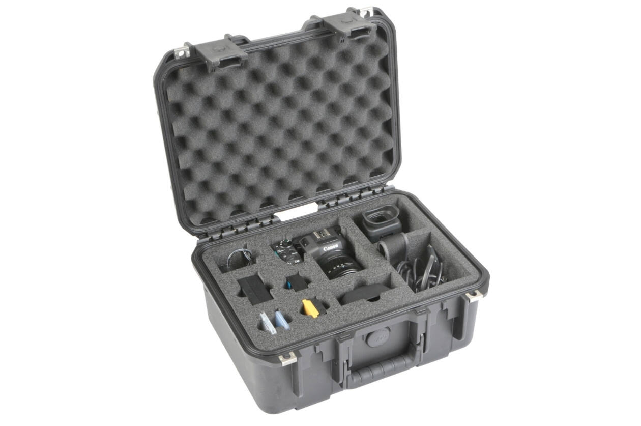 SKB – iSeries – Wasserdichter Koffer – Schwarz – Canon XC10-Einlage