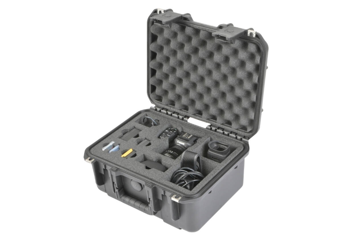 SKB – iSeries – Wasserdichter Koffer – Schwarz – Canon XC10-Einlage