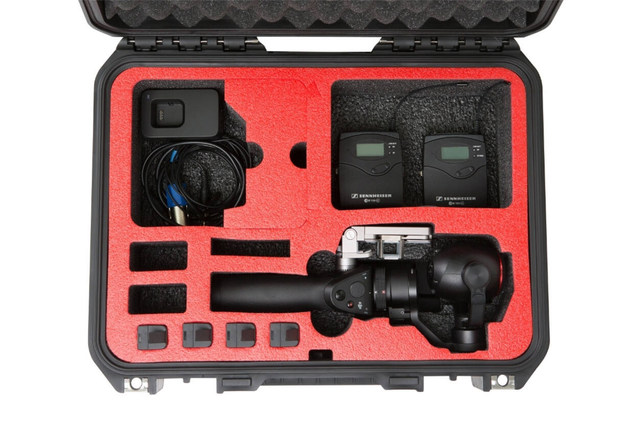 SKB – iSeries – Wasserdichter Koffer – Schwarz – DJI OSMO-Einlage