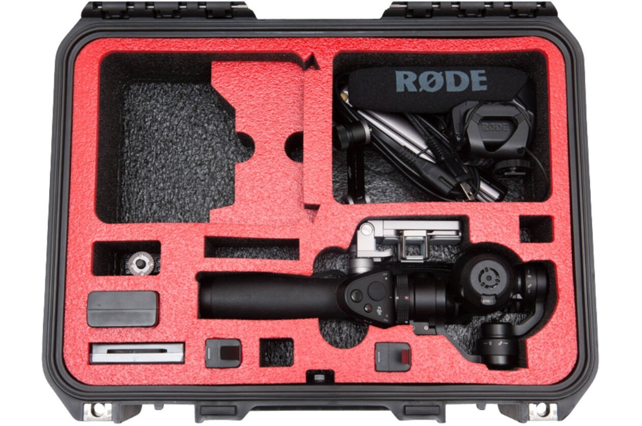 SKB – iSeries – Wasserdichter Koffer – Schwarz – DJI OSMO-Einlage