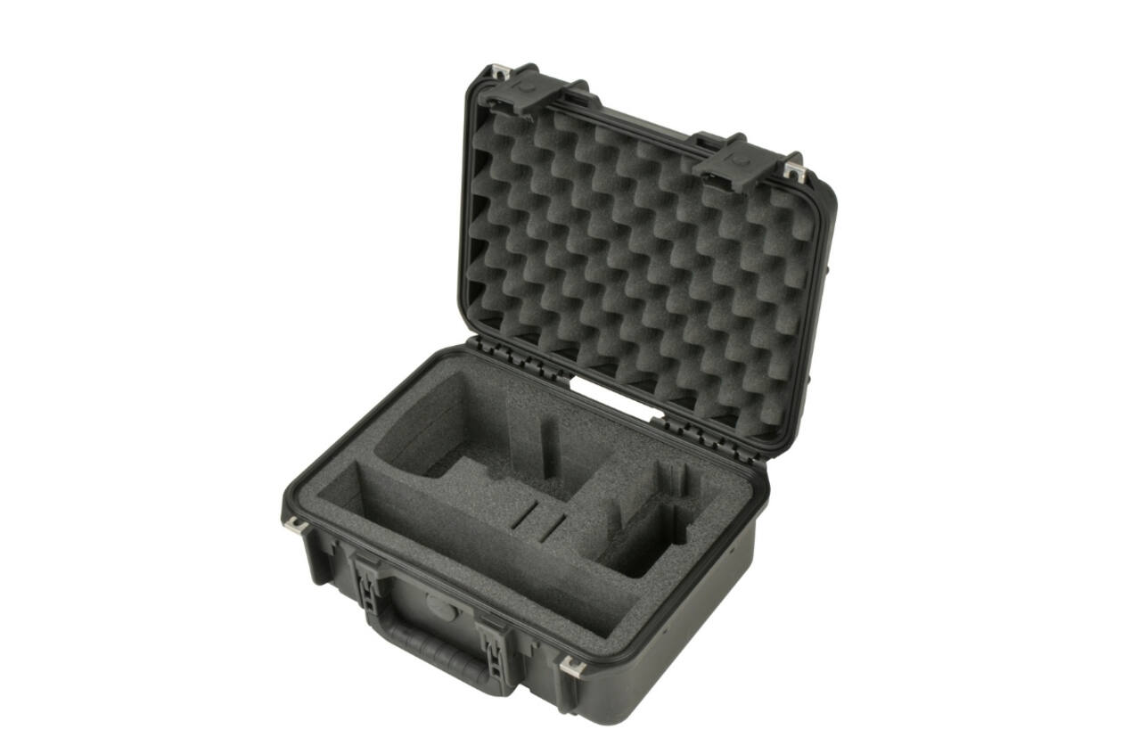 SKB – iSeries – Wasserdichter Koffer – Schwarz – Einlage für DSLR-Recorder-Kombination