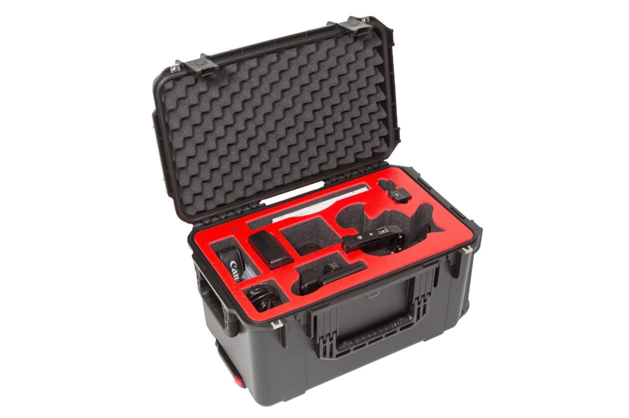 SKB – iSeries – Wasserdichter Koffer – Schwarz – Einlage für Canon C300 Mark II