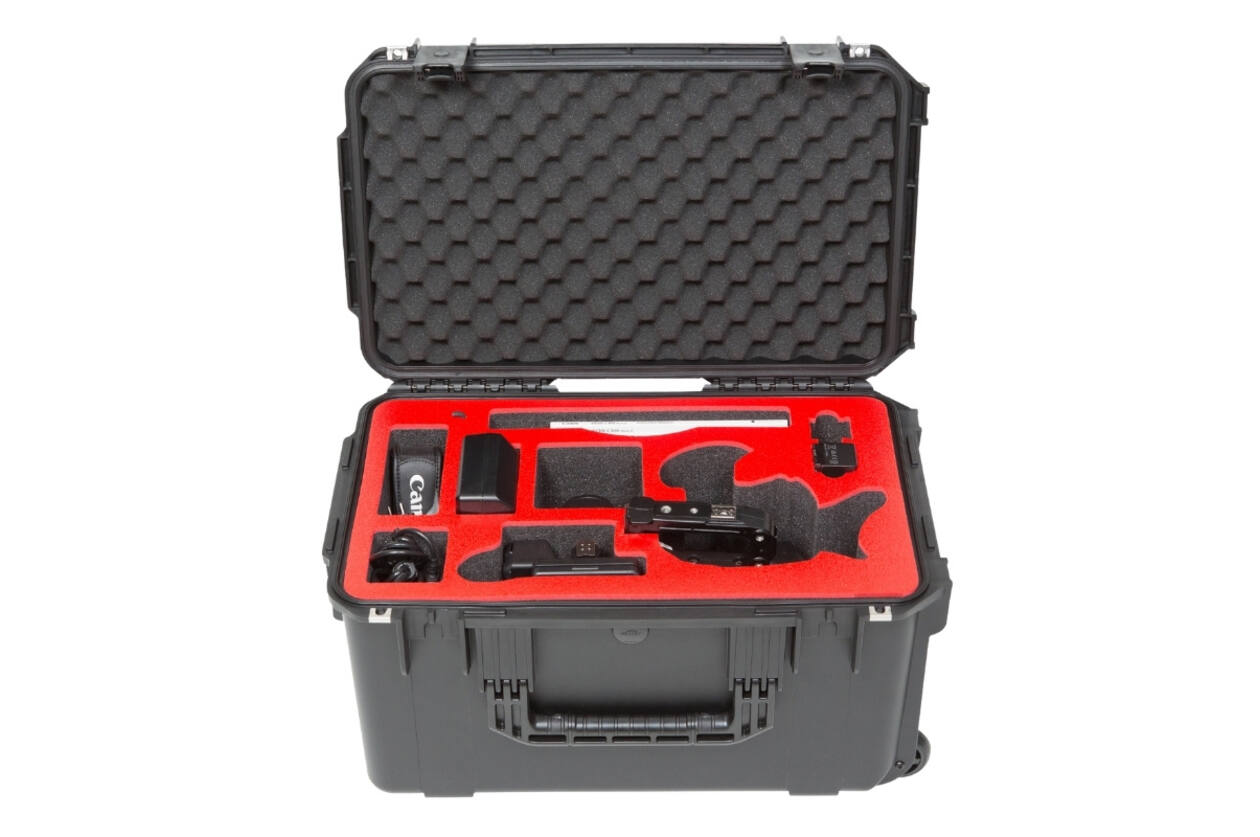 SKB – iSeries – Wasserdichter Koffer – Schwarz – Einlage für Canon C300 Mark II
