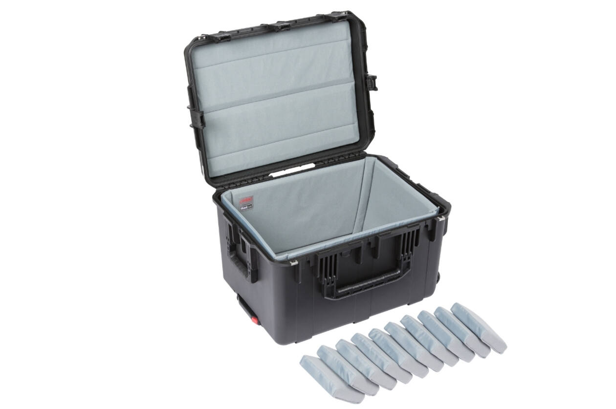 SKB – iSeries 2317-14 – Wasserdichter Koffer – Schwarz – mit Rollen – gefütterter Innenraum