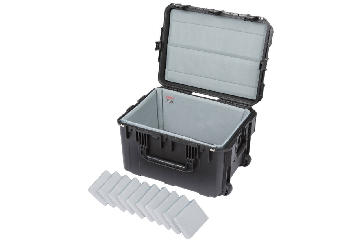 SKB – iSeries 2317-14 – Wasserdichter Koffer – Schwarz – mit Rollen – gefütterter Innenraum