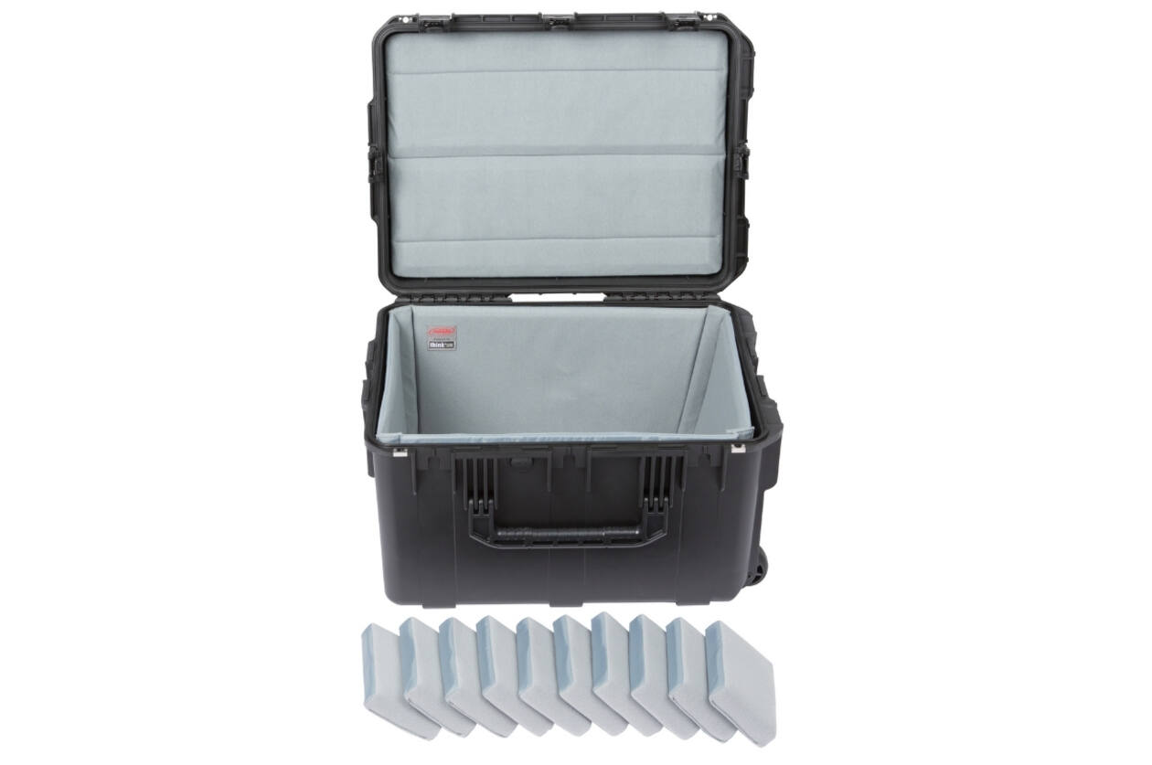 SKB – iSeries 2317-14 – Wasserdichter Koffer – Schwarz – mit Rollen – gefütterter Innenraum