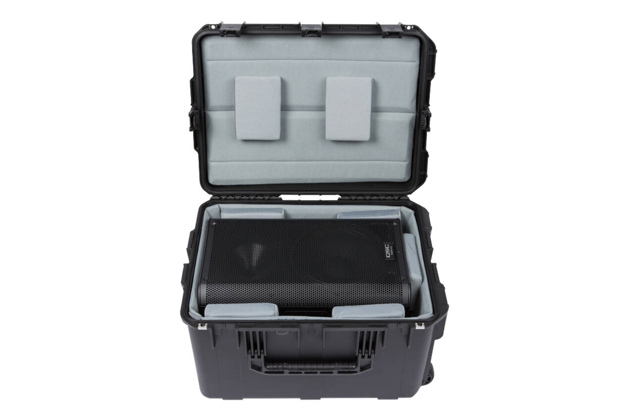 SKB – iSeries 2317-14 – Wasserdichter Koffer – Schwarz – mit Rollen – gefütterter Innenraum