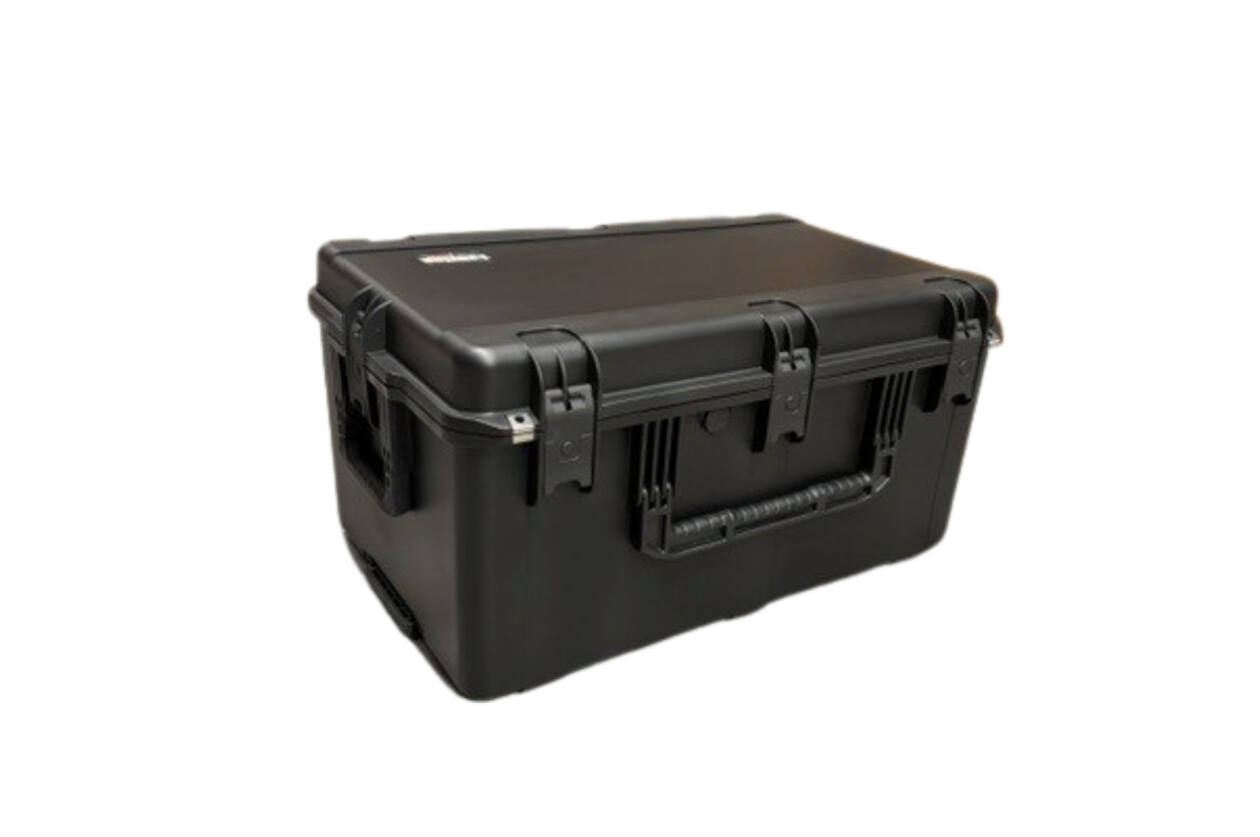 SKB – iSeries – Wasserdichter Koffer – Schwarz – mit Rollen – Panasonic HPX370-Einlage