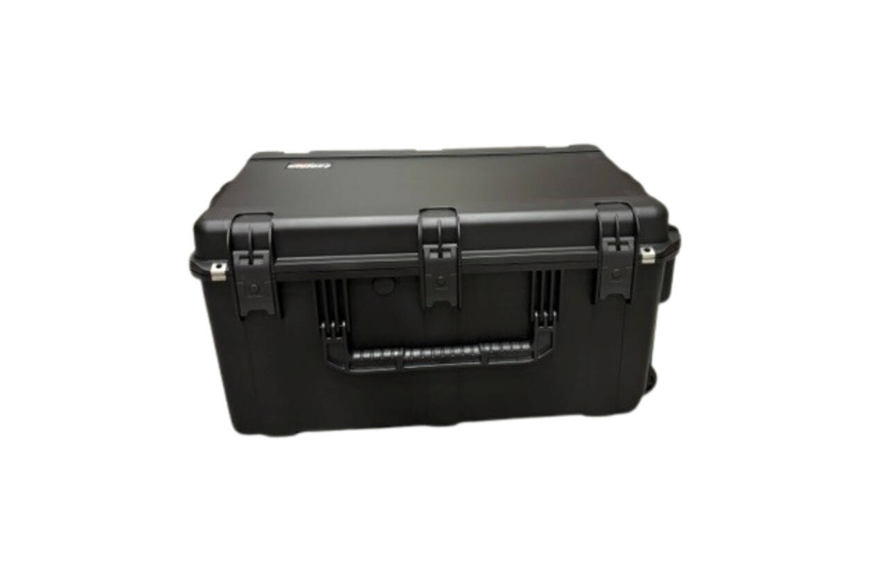 SKB – iSeries – Wasserdichter Koffer – Schwarz – mit Rollen – Panasonic HPX370-Einlage