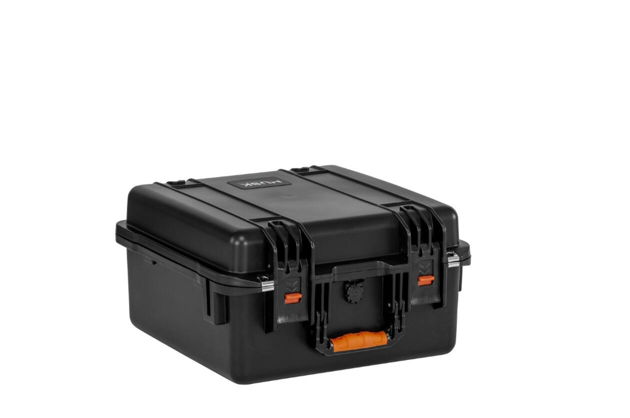 HUSK - H-3435-20 - Robuster Ultra-Tiefer Quadratischer Koffer - Drohnen, Modulare Kits und Feldausrüstung - Leer