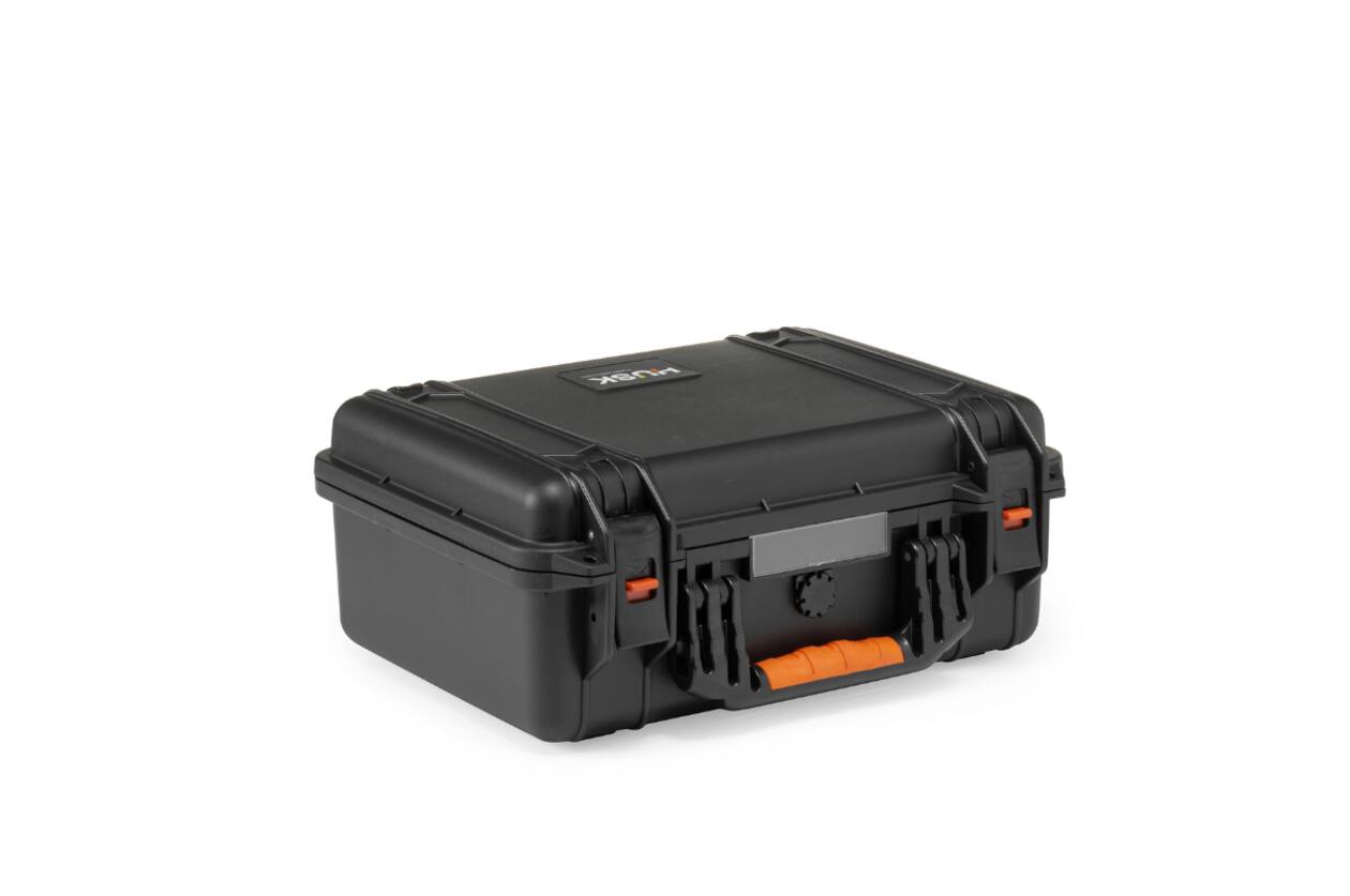 HUSK - H-3726-15-C - Robuster Rechteckiger Koffer - Werkzeuge, A/V-Ausrüstung und Elektronik-Kits - Mit Würfelschaumstoff