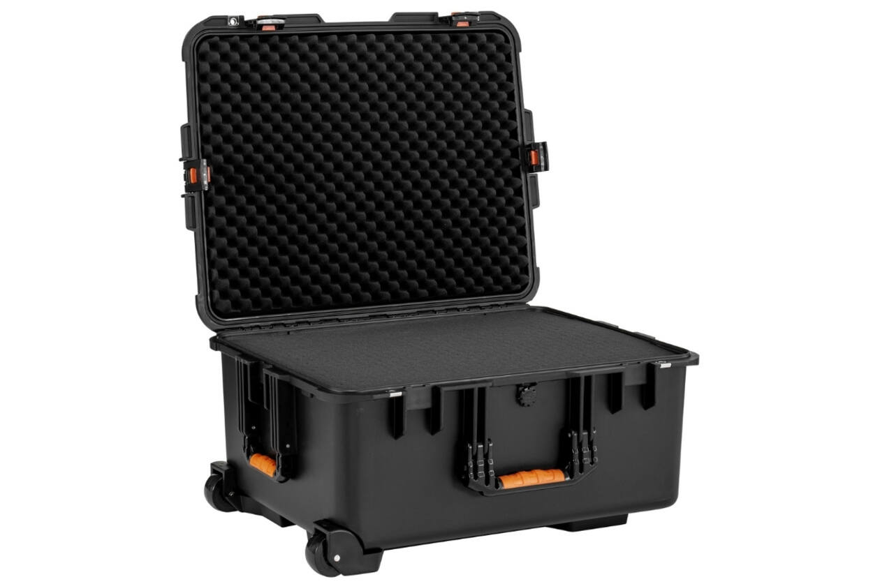 HUSK - H-5542-27-C - Tiefer Breiter Wasserdichter Koffer - Paneele, A/V-Kits, Drohnen und Taktische Ausrüstung - Mit Würfelschaumstoff