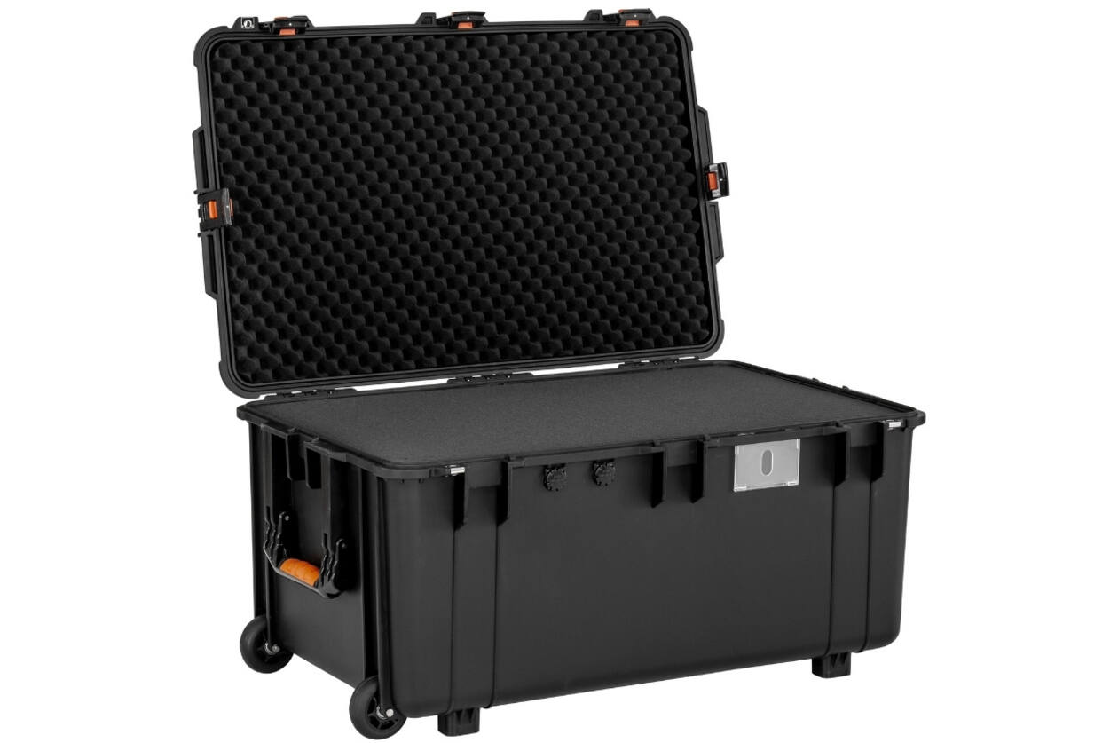 HUSK - H-7143-35-C - Ultra-Tiefer Robuster Koffer - Drohnen, Taktische Nutzlasten und A/V-Systeme - Mit Würfelschaumstoff