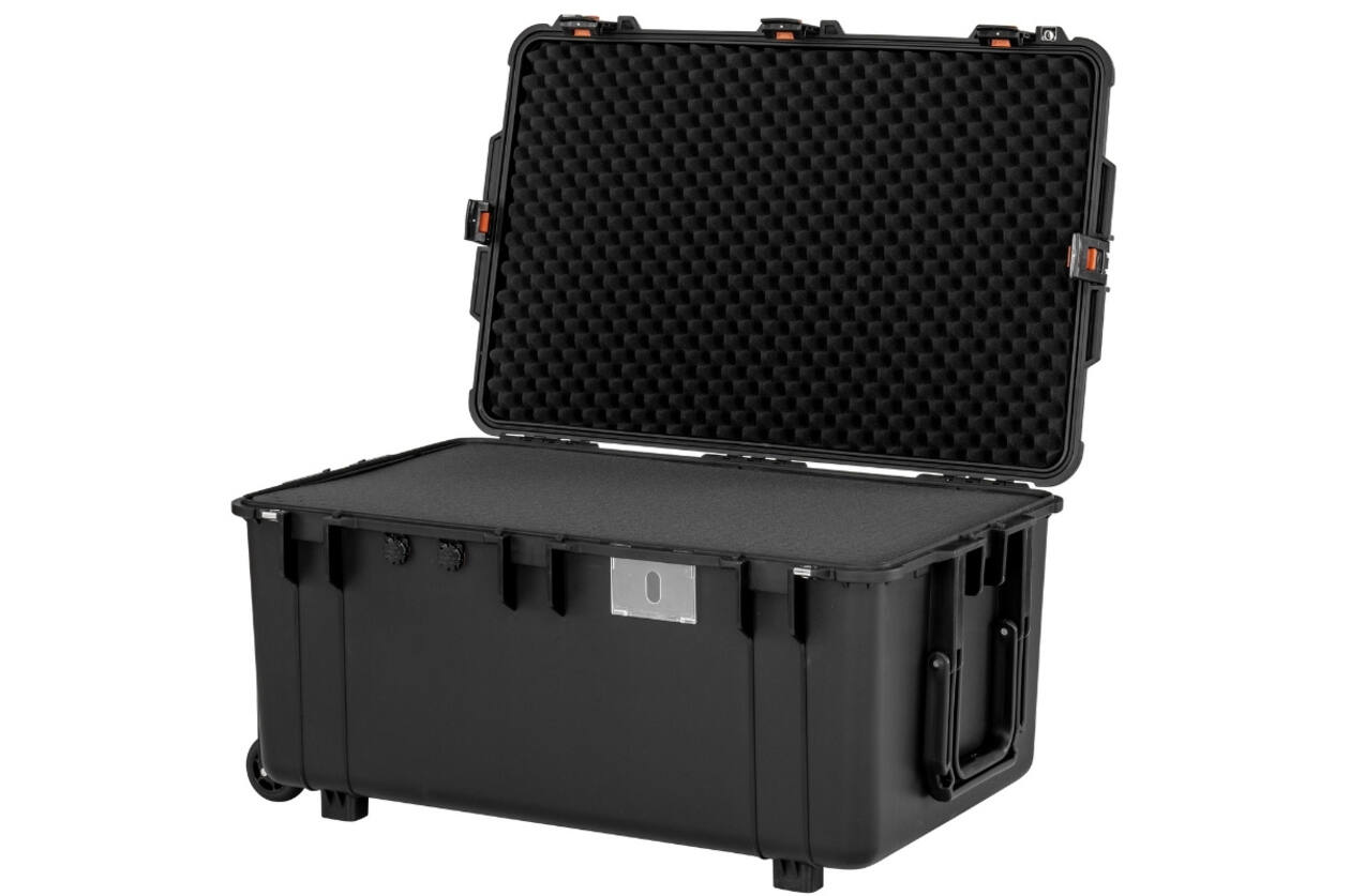 HUSK - H-7143-35-C - Ultra-Tiefer Robuster Koffer - Drohnen, Taktische Nutzlasten und A/V-Systeme - Mit Würfelschaumstoff