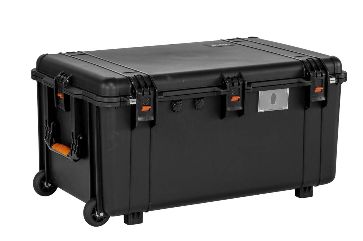 HUSK - H-7143-35-C - Ultra-Tiefer Robuster Koffer - Drohnen, Taktische Nutzlasten und A/V-Systeme - Mit Würfelschaumstoff