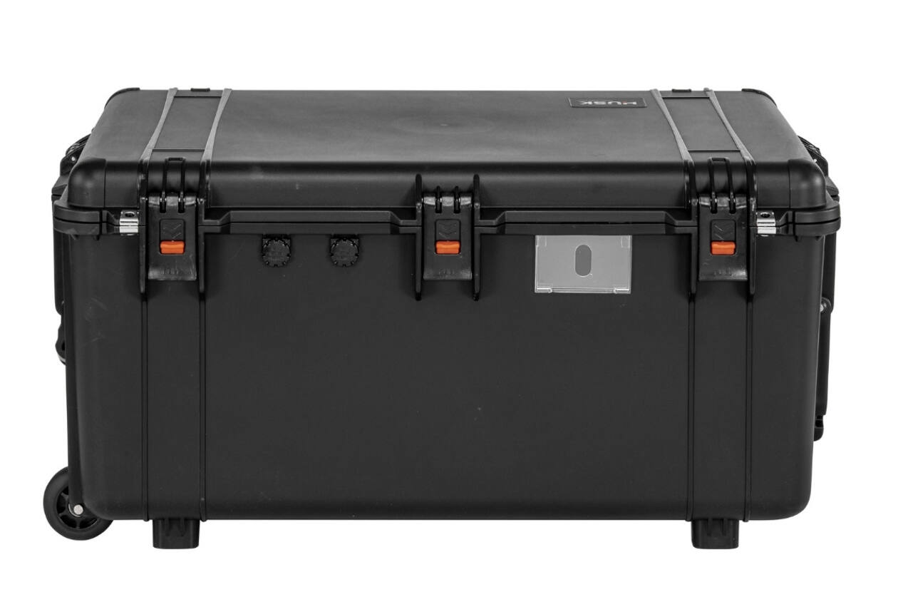 HUSK - H-7143-35-C - Ultra-Tiefer Robuster Koffer - Drohnen, Taktische Nutzlasten und A/V-Systeme - Mit Würfelschaumstoff