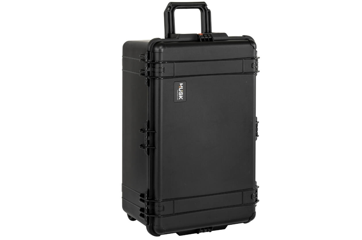 HUSK - H-7143-35-C - Ultra-Tiefer Robuster Koffer - Drohnen, Taktische Nutzlasten und A/V-Systeme - Mit Würfelschaumstoff