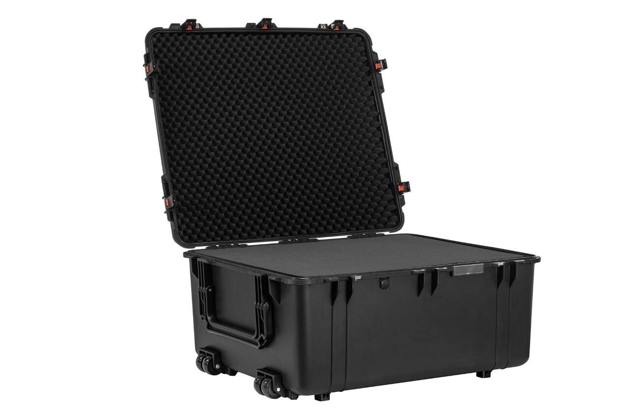HUSK - H-7664-38-C - Großer Robuster Wasserdichter Koffer - Drohnen, A/V-Systeme und Militärausrüstung - Mit Würfelschaumstoff