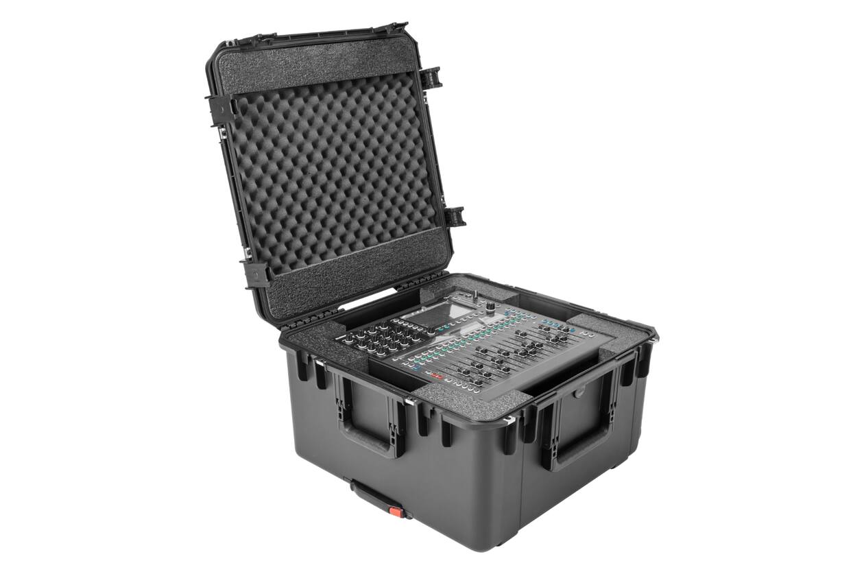 SKB - iSeries 2222-12 - Wasserdichter Koffer - Schwarz - Allen & Heath Qu-5 / Qu-5D Inlay
