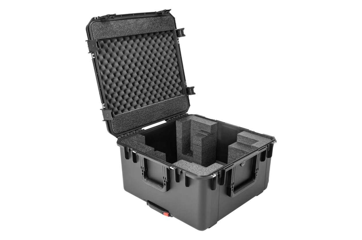 SKB - iSeries 2222-12 - Wasserdichter Koffer - Schwarz - Allen & Heath Qu-5 / Qu-5D Inlay