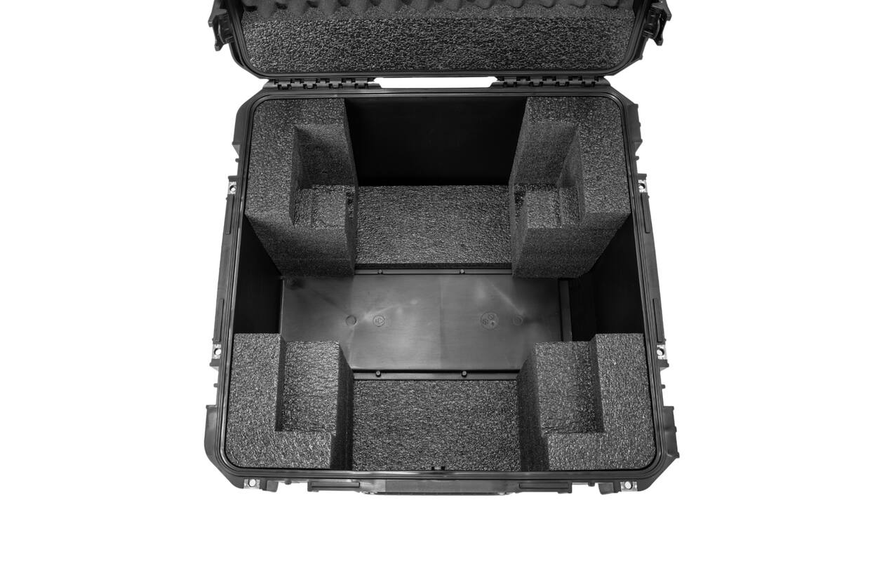 SKB - iSeries 2222-12 - Wasserdichter Koffer - Schwarz - Allen & Heath Qu-5 / Qu-5D Inlay