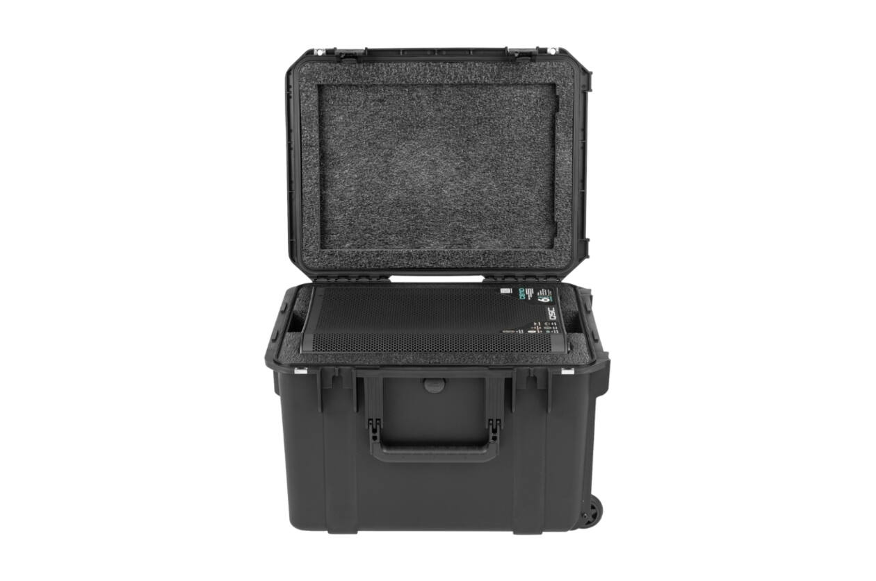 SKB - iSeries 2015-14 - Wasserdichter Koffer - Schwarz - QSC CB10 Lautsprecher Einlage