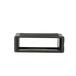 SKB - rSeries - 3U Shallow Rack - Mit Stahl-Schienen - 10,7-Zoll Tief