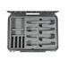 SKB - iSeries 3i-1813-7 - Wasserdichter Koffer - Schwarz - Acht Drahtlose Mikrofone Einlage