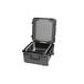 SKB - iSeries 2222-12 - Wasserdichter Koffer - Schwarz - Herausnehmbares 10U Tiefes Rack