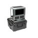 SKB - iSeries 2222-12 - Wasserdichter Koffer - Schwarz - Herausnehmbares 10U Tiefes Rack