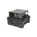 SKB - iSeries 2424-10 - Wasserdichter Koffer - Schwarz - Herausnehmbares 3U Tiefes Rack