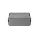 SKB - Dunkelgrau 4U - Injektionsgeformtes 11-Zoll Tief Rack - mit Rollen und Griff
