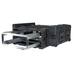SKB - 3RR Serie - 3U Herausnehmbares Shock Rack - Schwarz - 24-Zoll Tief
