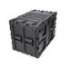 SKB - 3RS Serie - 11U Nicht-Herausnehmbares Shock Rack - Schwarz - 24-Zoll Tief